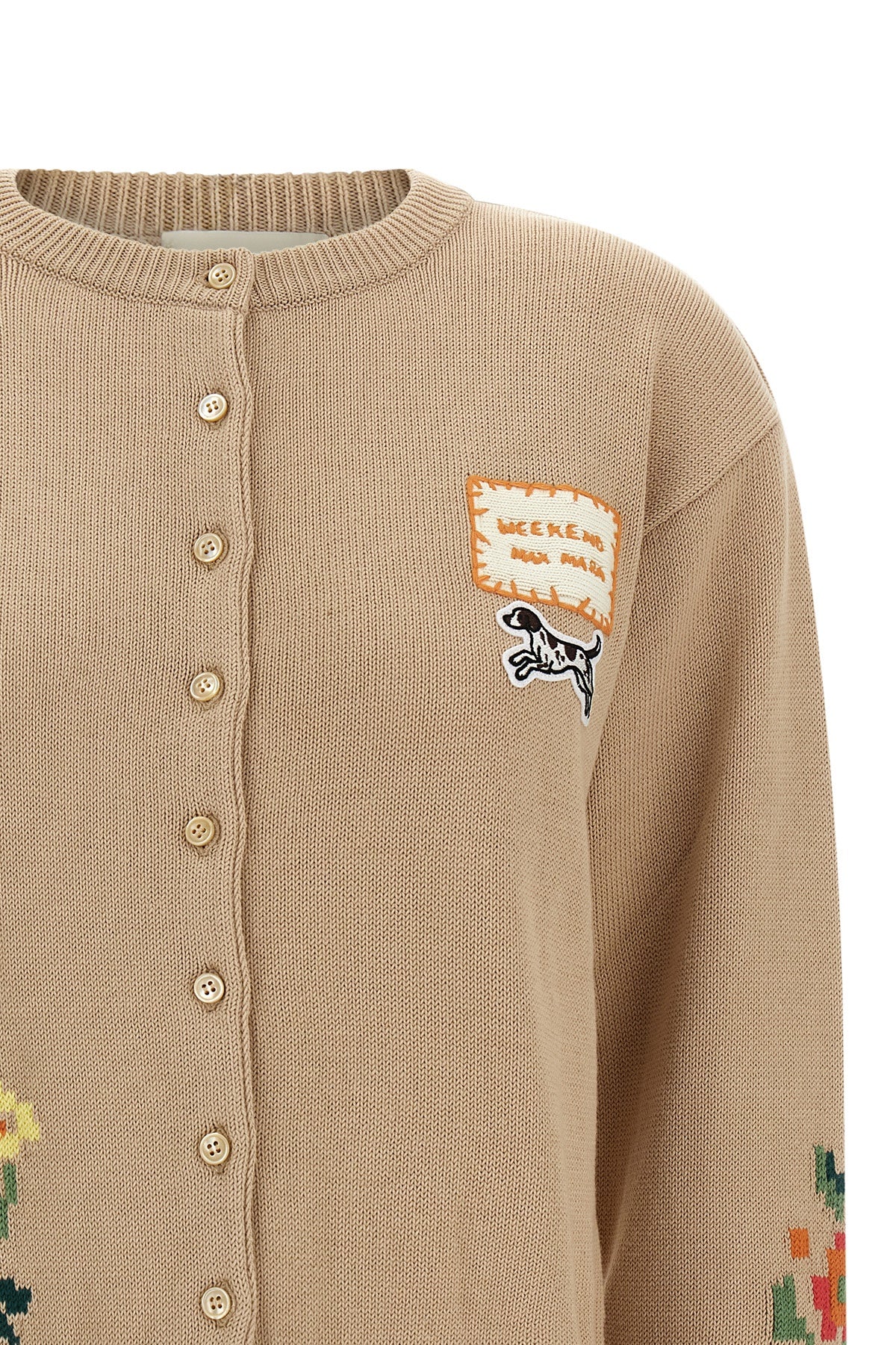 the weekend max mara teapot cardigan redefines everyday knitwear through a cleve