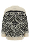 the weekend max mara belgio cardigan features an oversized silhouette