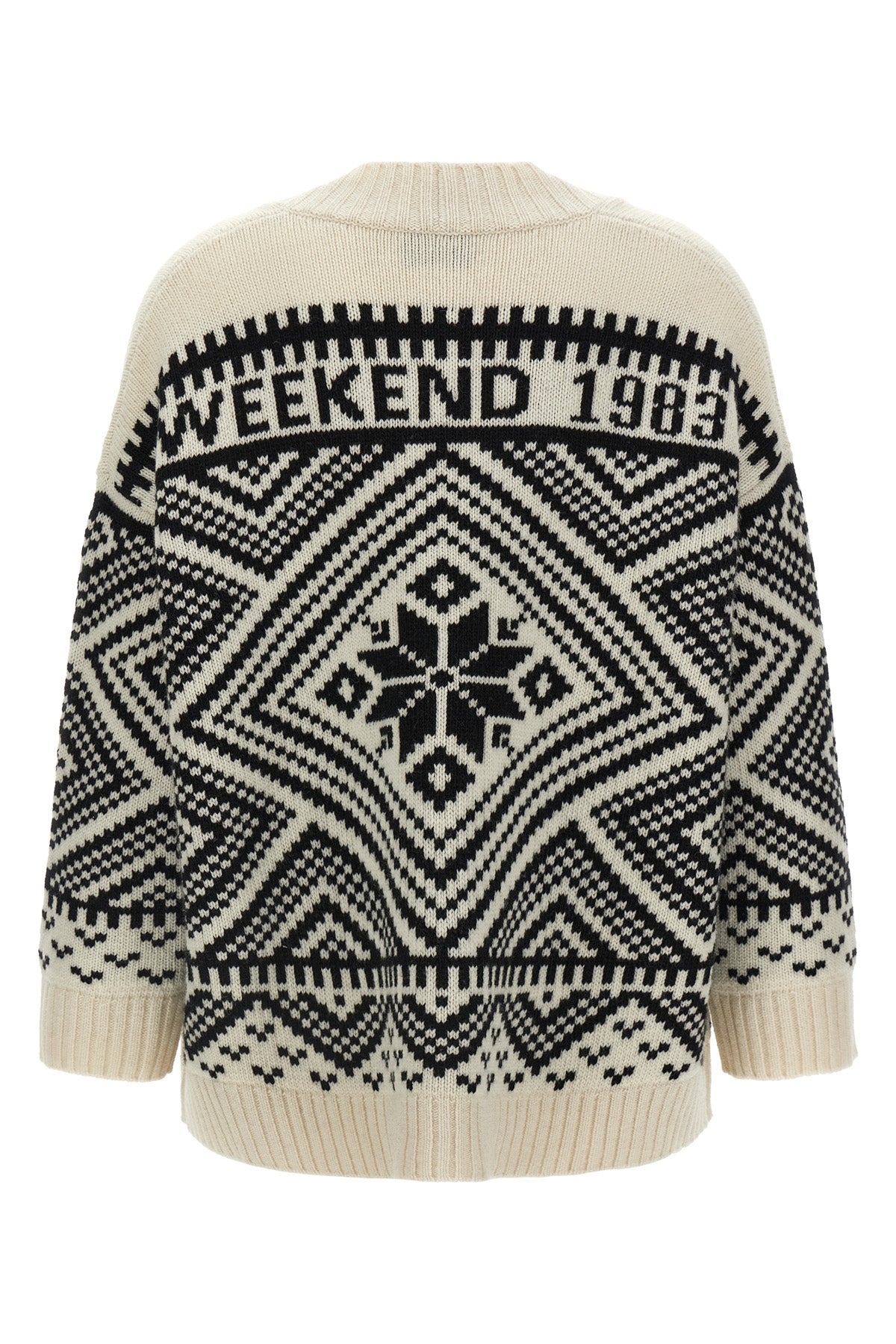 the weekend max mara belgio cardigan features an oversized silhouette