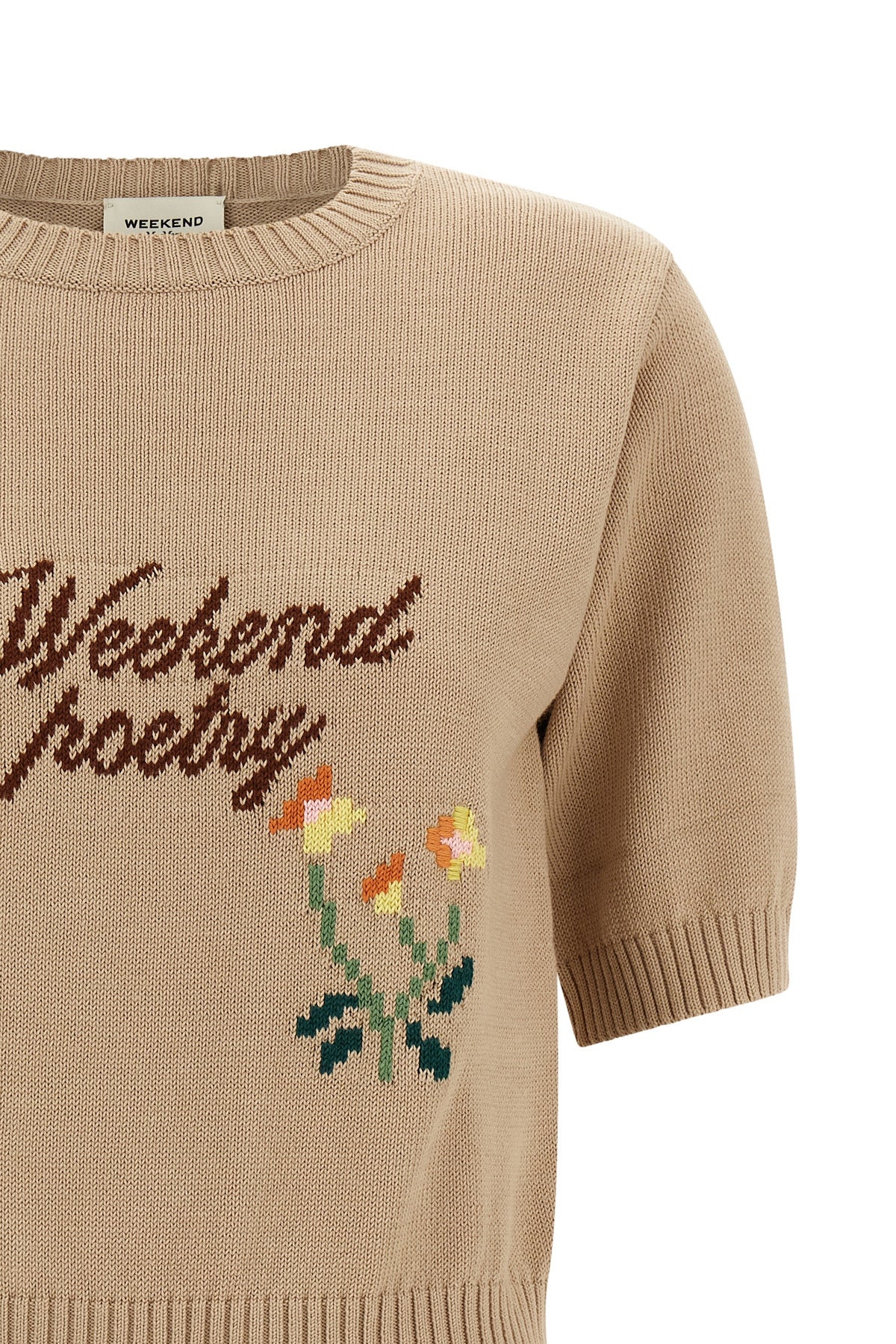 the weekend max mara short-sleeved fiacre jersey redefines everyday wardrobe