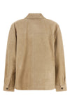the weekend max mara ghiera shirt jacket in fine suede redefines the concept of