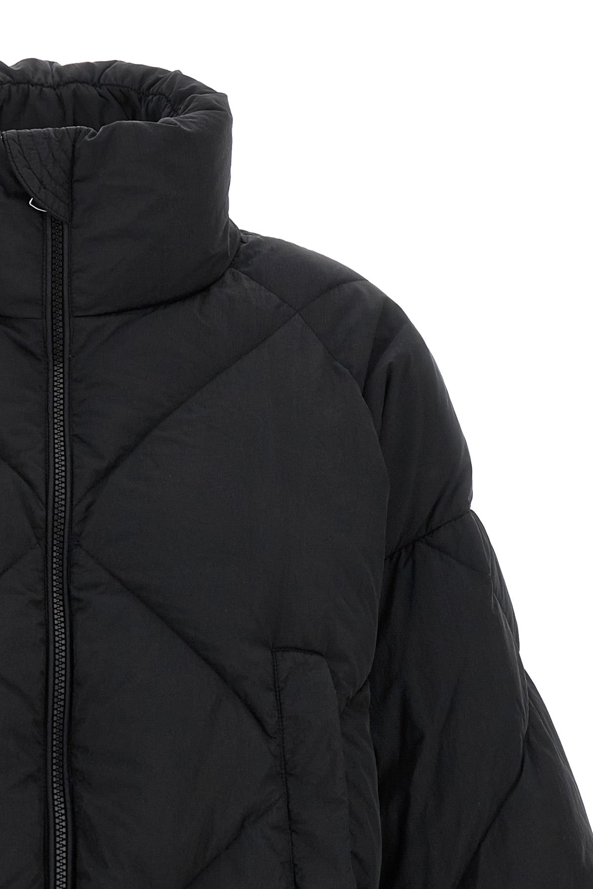 the weekend max mara edito down jacket redefines the volumes of contemporary o