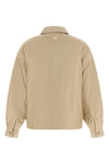 the weekend max mara padded shirt jacket redefines the concept of transitional o
