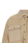 the weekend max mara padded shirt jacket redefines the concept of transitional o