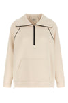the weekend max mara sweatshirt redefines casual wear through technical construc