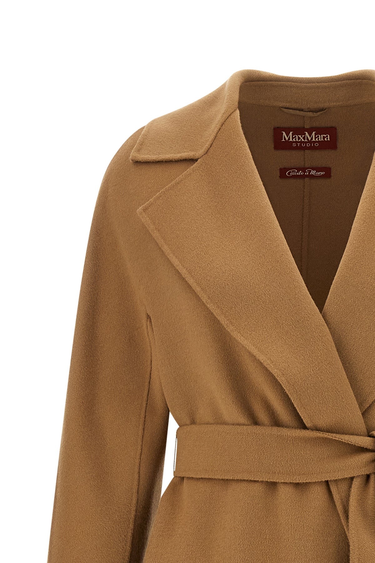 the max mara studio cles robe coat defines timeless sartorial elegance through a