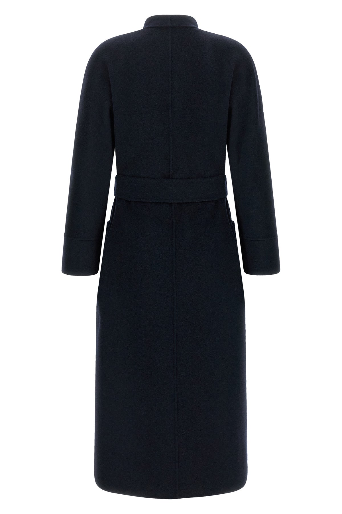 the max mara studio nodo coat redefines the concept of outerwear through a sop