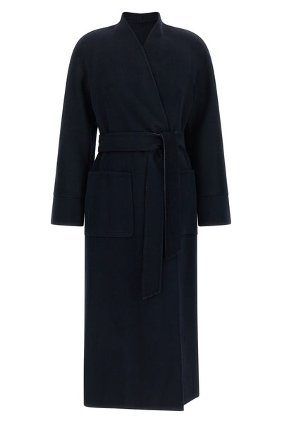 the max mara studio nodo coat redefines the concept of outerwear through a sop