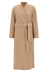 the max mara studio nodo coat defines sartorial outerwear through a reversible c