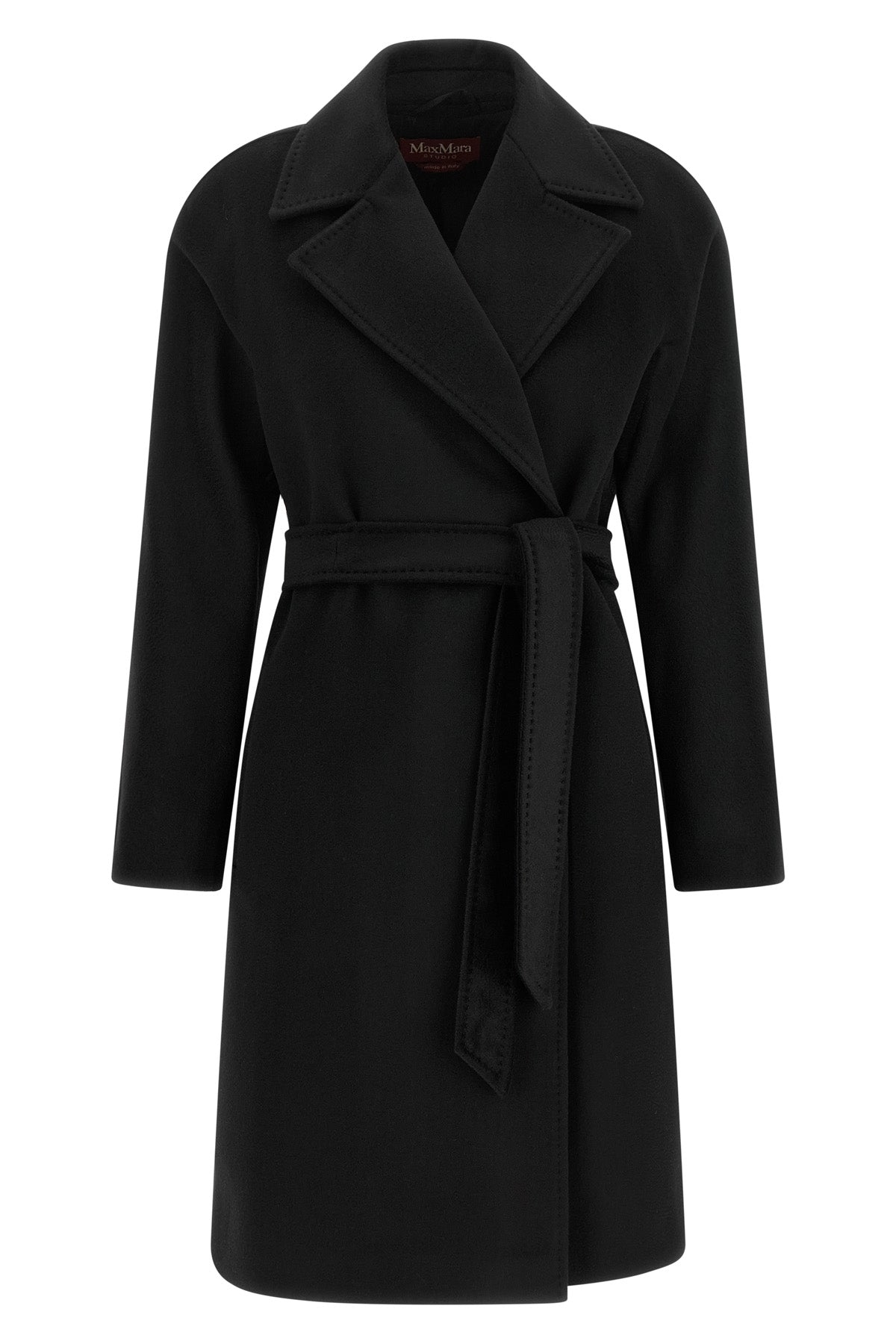 the max mara studio dravenna coat defines the excellence of outerwear through