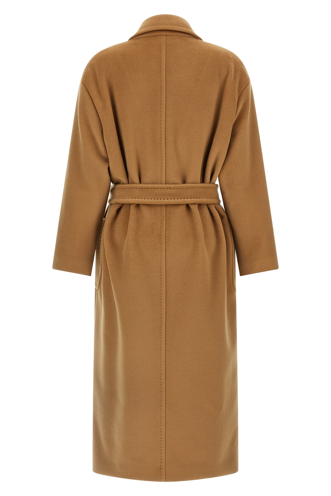 MAX MARA STUDIO 36 the max mara studio giambo coat redefines luxury outerwear through an envelopi