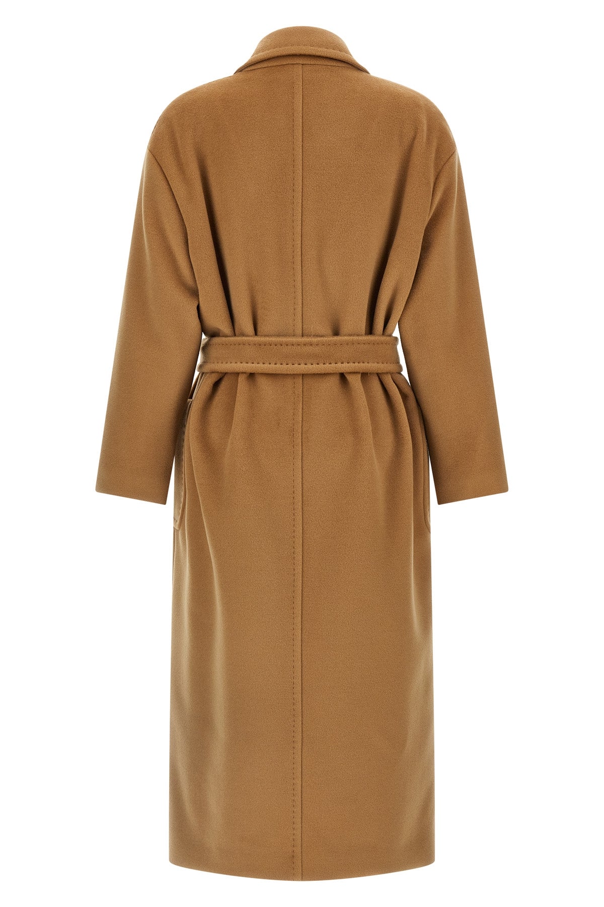 the max mara studio giambo coat redefines luxury outerwear through an envelopi