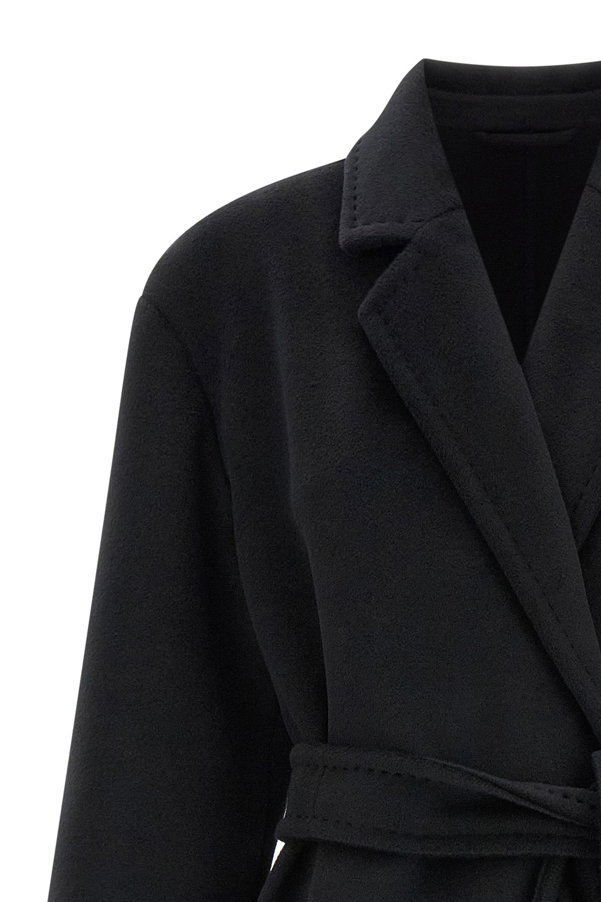the max mara studio giambo coat defines luxury outerwear through an enveloping