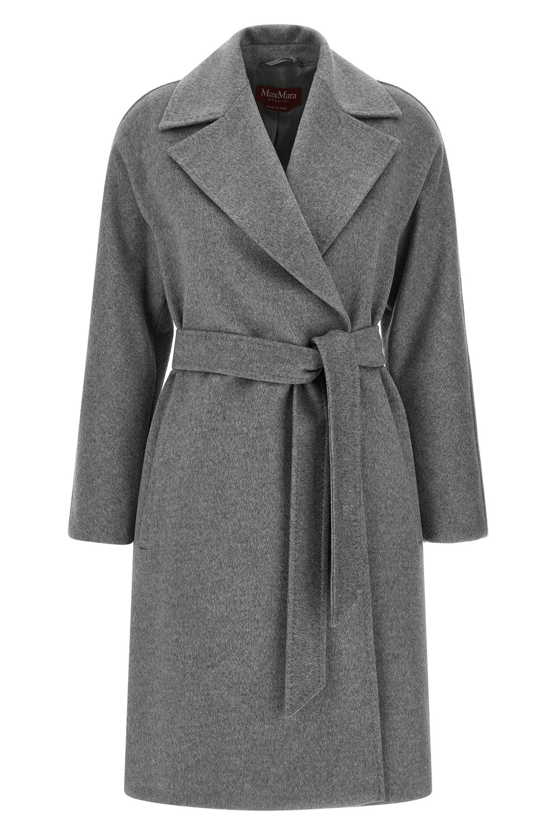 MAX MARA STUDIO 38 the max mara studio ravenna coat defines sartorial elegance through an envelop