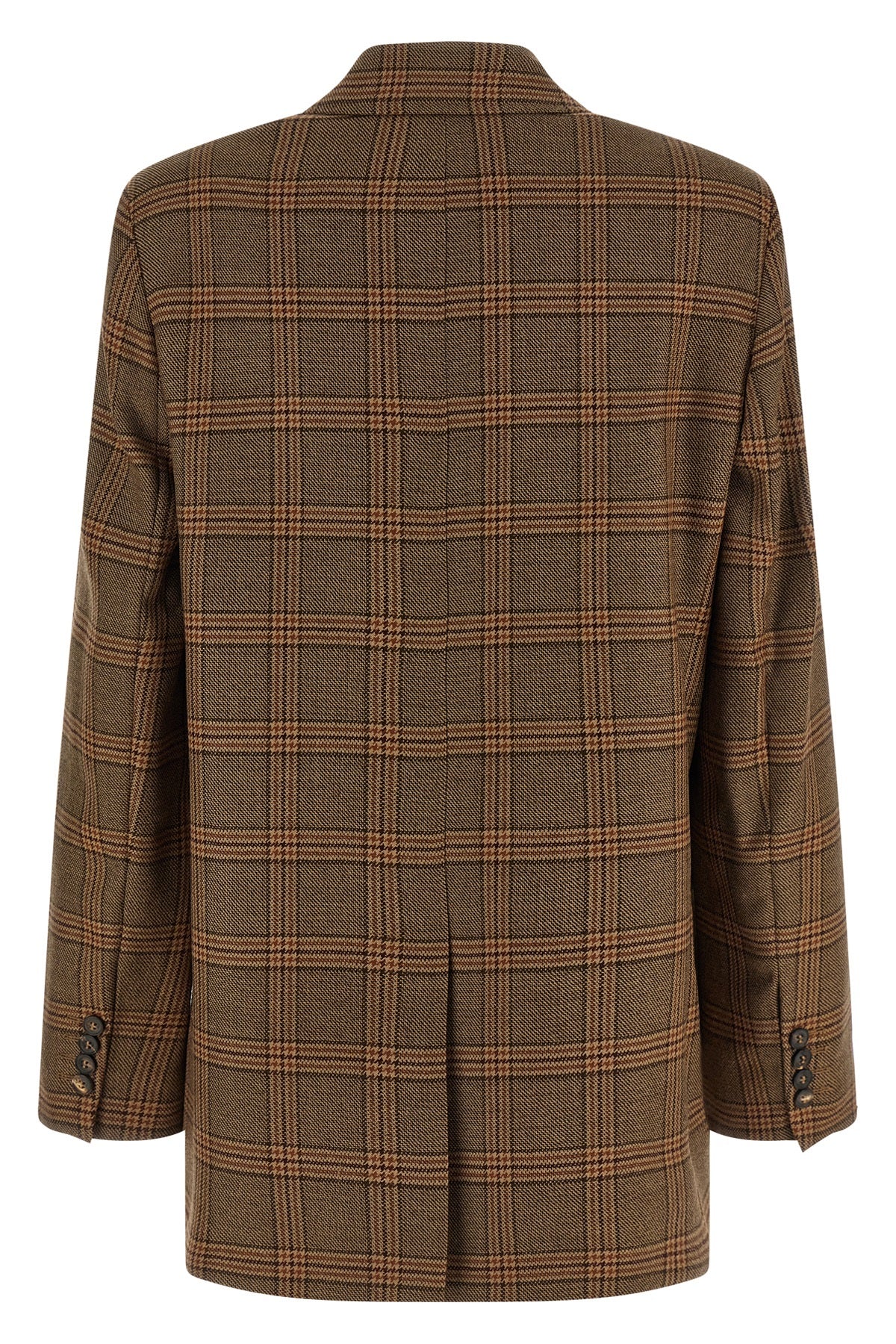 the max mara studio mstalca blazer in pure wool defines a rigorous and timeles