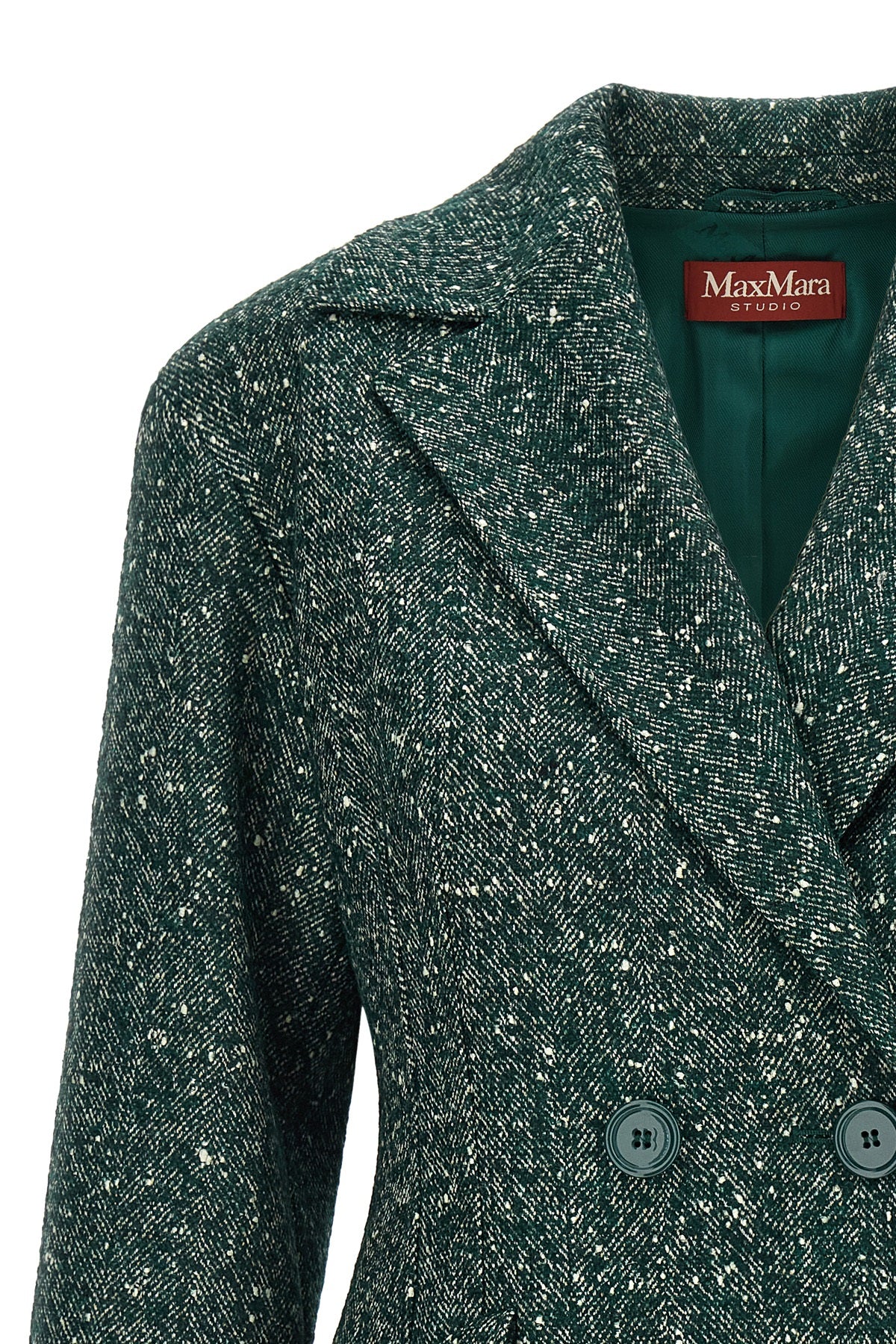 the max mara studio civada blazer redefines the codes of tailoring through a r