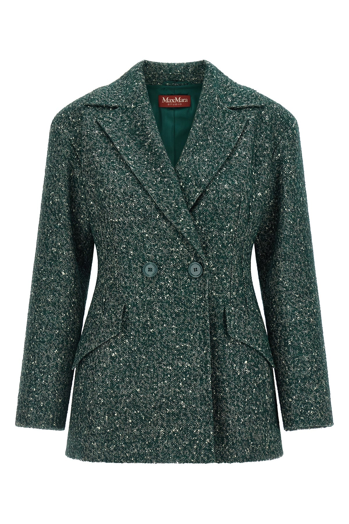 the max mara studio civada blazer redefines the codes of tailoring through a r