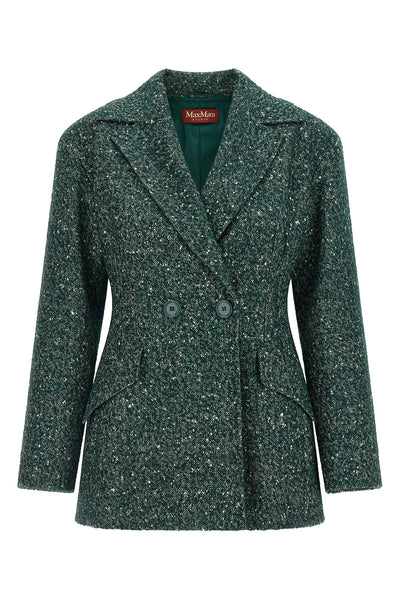 the max mara studio civada blazer redefines the codes of tailoring through a r