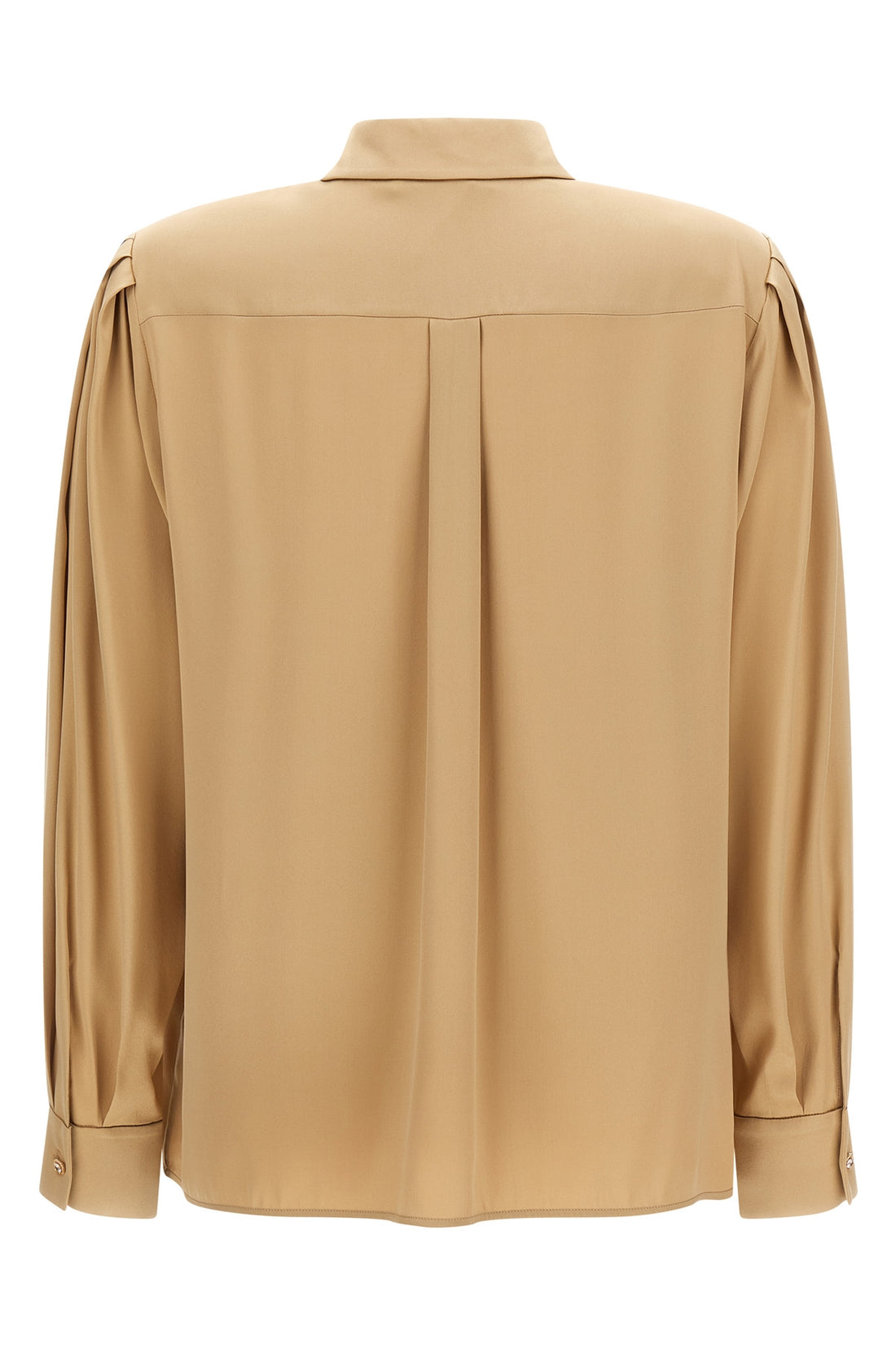 MAX MARA STUDIO 38 the max mara studio vongola shirt defines a sartorial aesthetic through fluid