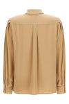 the max mara studio vongola shirt defines a sartorial aesthetic through fluid