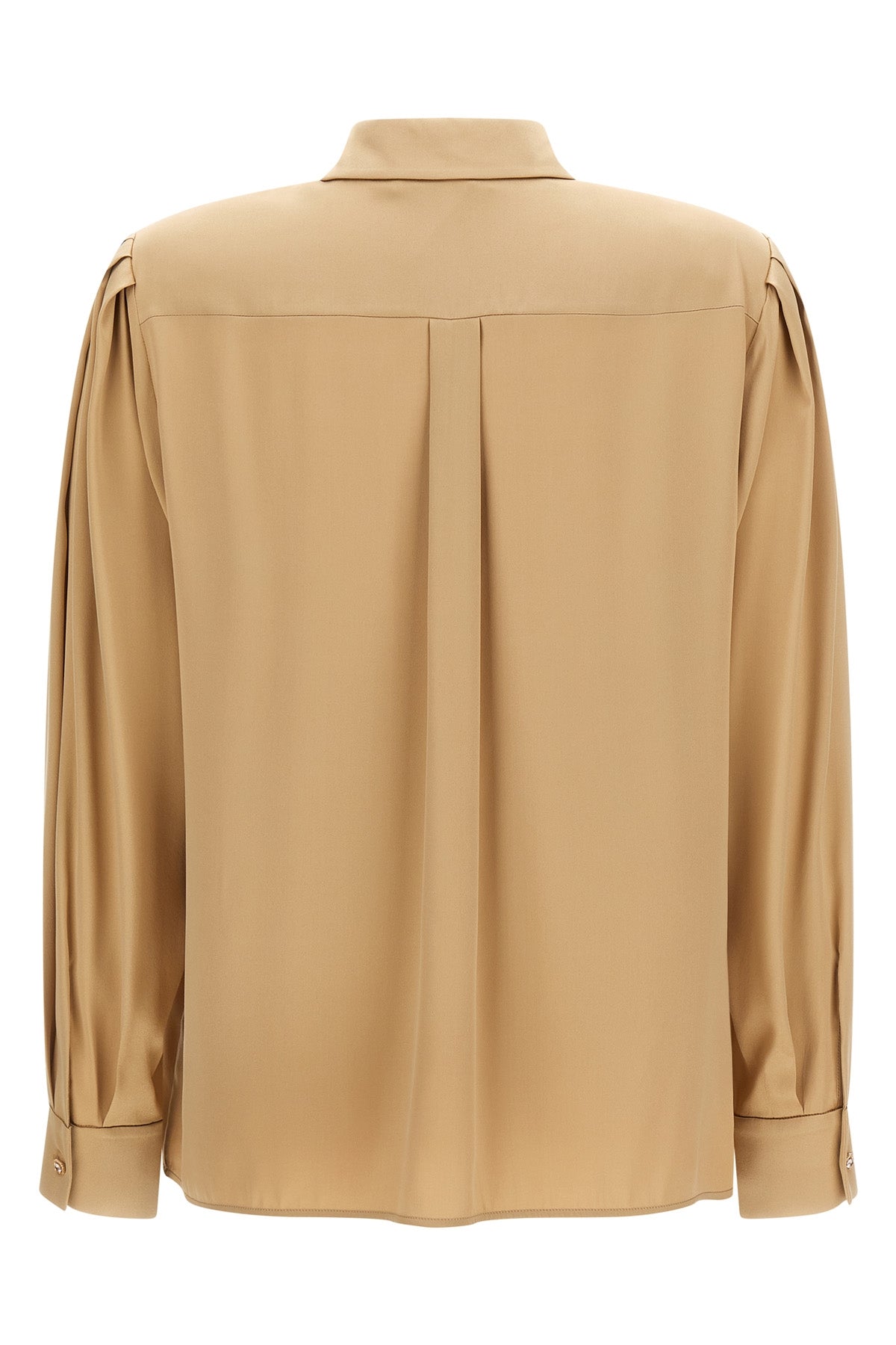 the max mara studio vongola shirt defines a sartorial aesthetic through fluid
