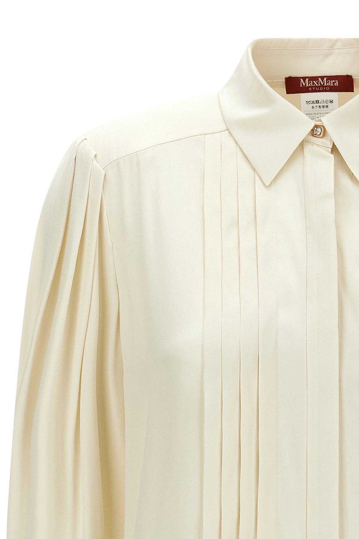 the max mara studio vongola shirt sets a new standard of sartorial elegance th