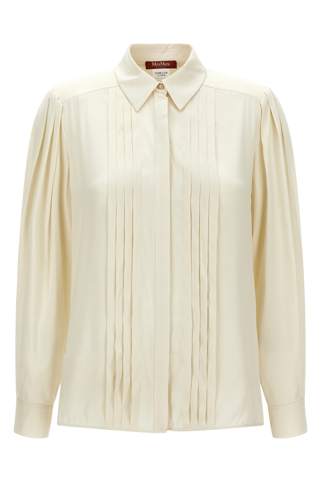 MAX MARA STUDIO 38 the max mara studio vongola shirt sets a new standard of sartorial elegance th