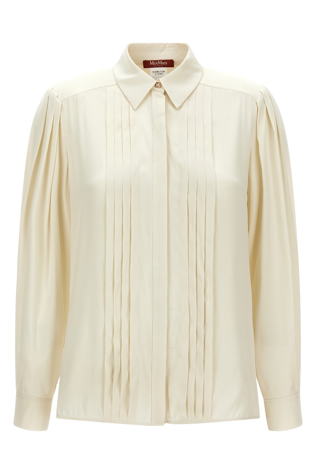the max mara studio vongola shirt sets a new standard of sartorial elegance th