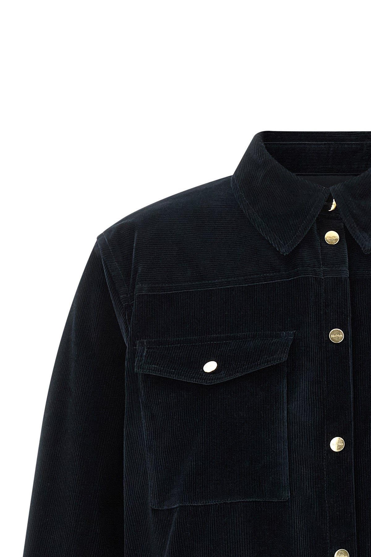 the max mara studio shirt jacket redefines casual aesthetics through rigorous sa