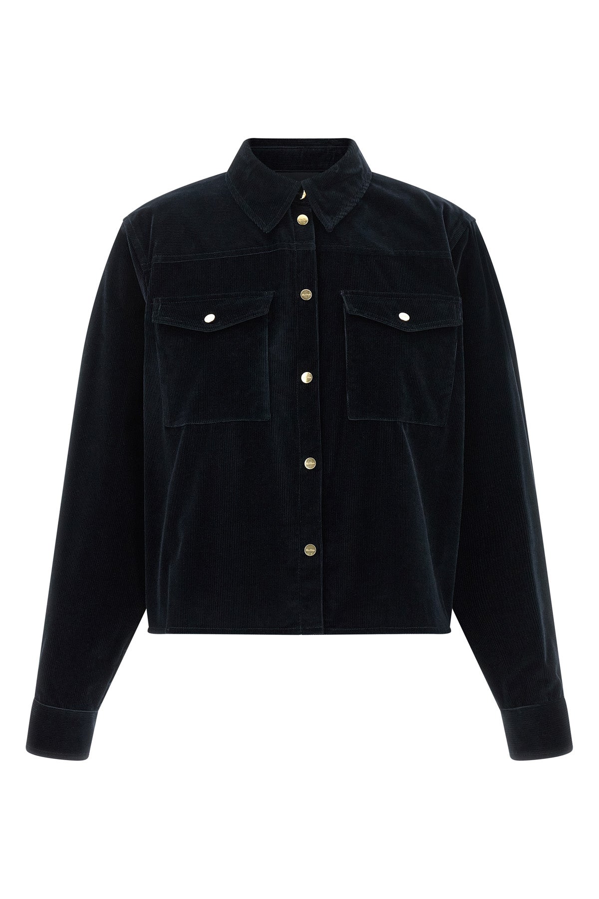 the max mara studio shirt jacket redefines casual aesthetics through rigorous sa