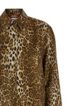 the max mara studio mstaffari shirt is made of pure silk twill