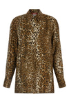 the max mara studio mstaffari shirt is made of pure silk twill