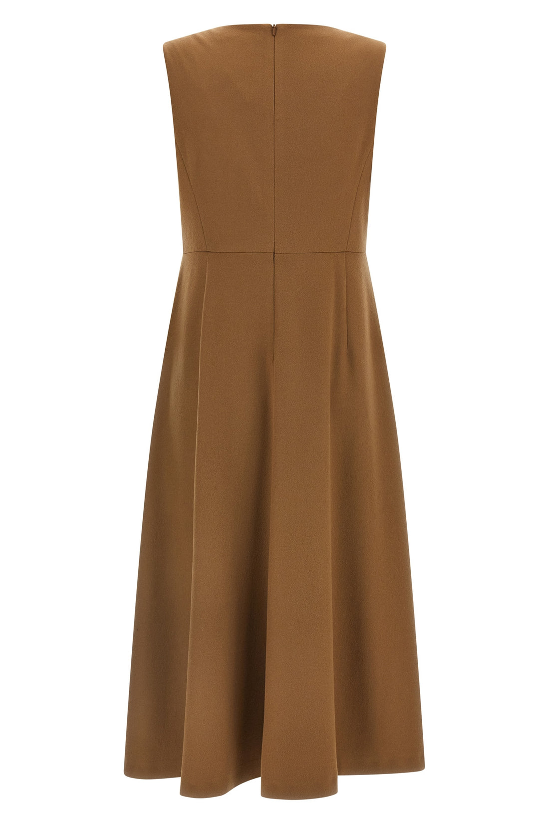 MAX MARA STUDIO 38 the max mara studio curva midi dress exemplifies sartorial precision through a