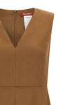 the max mara studio curva midi dress exemplifies sartorial precision through a