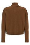 the slightly cropped max mara studio pacche cardigan redefines luxury knitwear