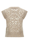 the max mara studio albero vest redefines the concept of knitwear through soph