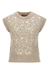 the max mara studio albero vest redefines the concept of knitwear through soph