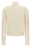 max mara studio cosmo knit defines knitwear excellence through rigorous braide