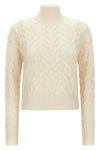 max mara studio cosmo knit defines knitwear excellence through rigorous braide