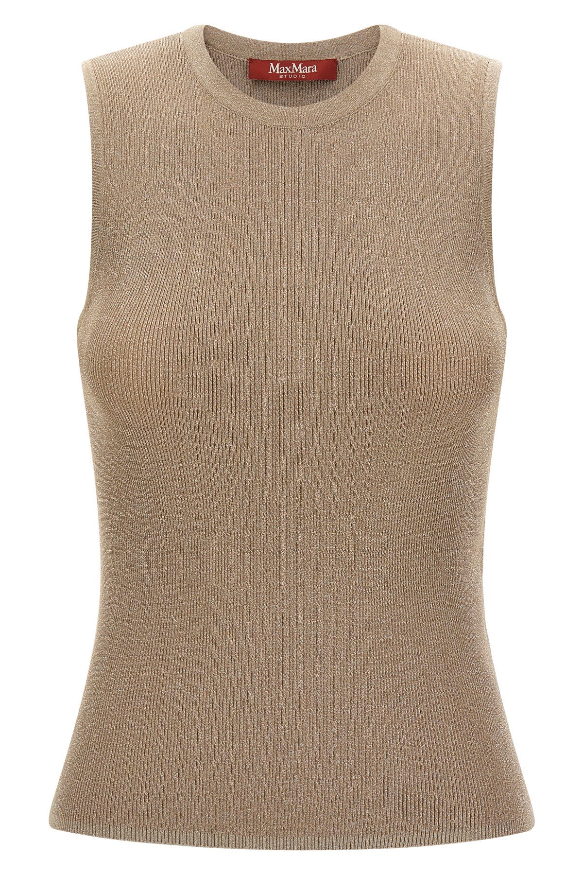 the max mara studio mstsante top defines the silhouette through ribbed process
