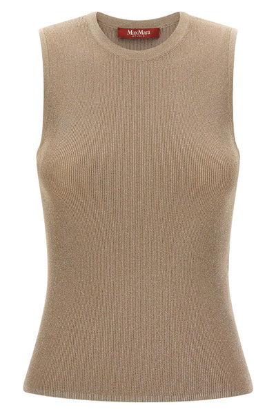 the max mara studio mstsante top defines the silhouette through ribbed process