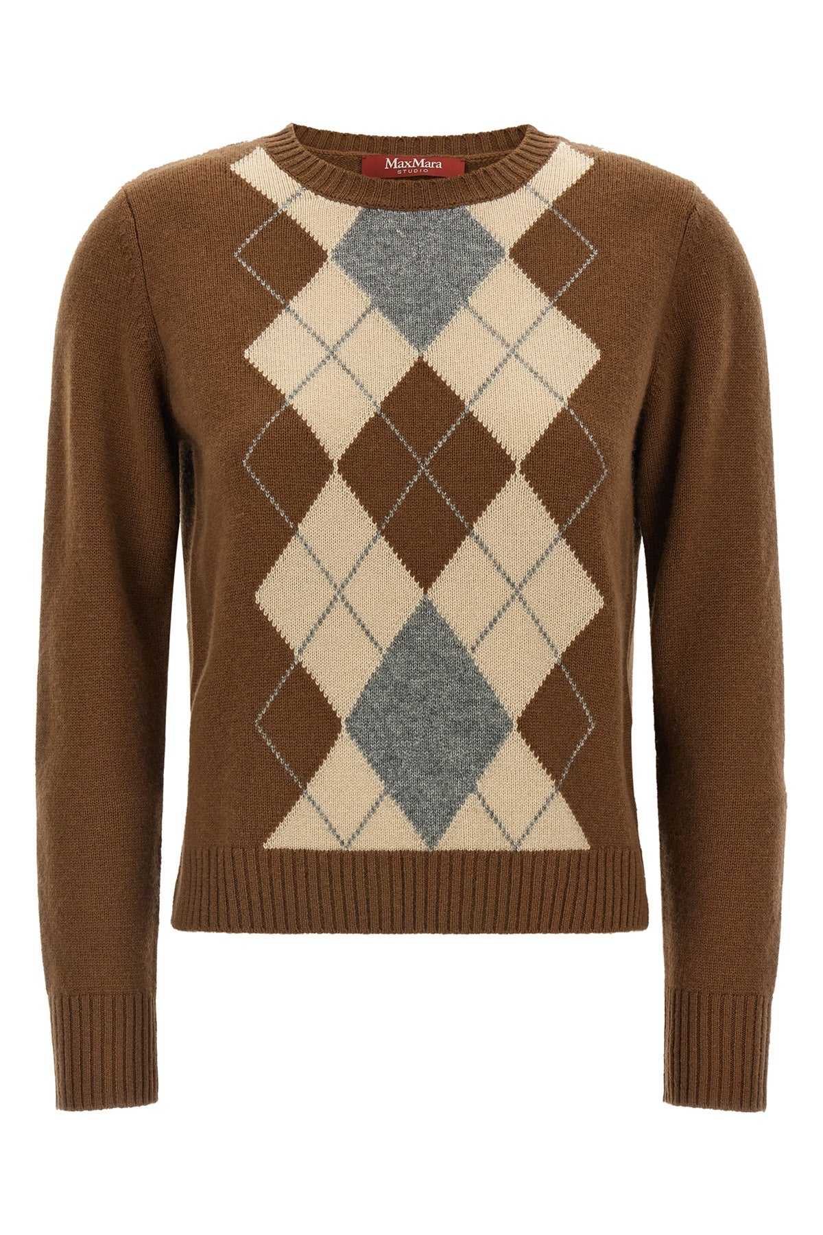 the max mara studio faraone knit redefines classic knitwear through a construc