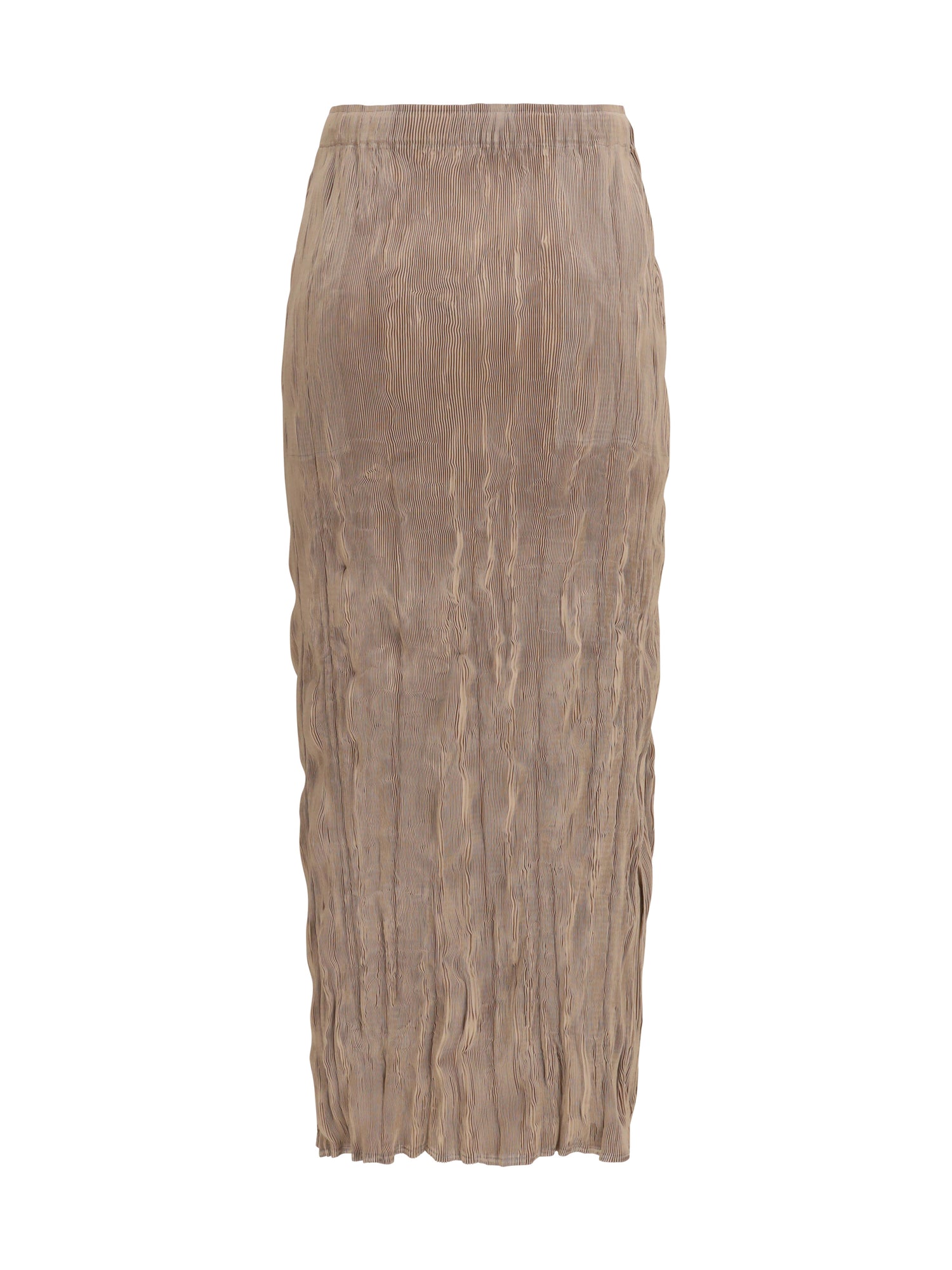 GONGDID DESIGN OS wavy midi skirt