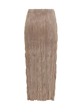 GONGDID DESIGN OS wavy midi skirt