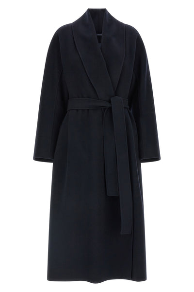 the s max mara manna coat defines a rigorous sartorial aesthetic through a de