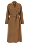 the long s max mara poldo coat in pure wool double drap embodies the excellen