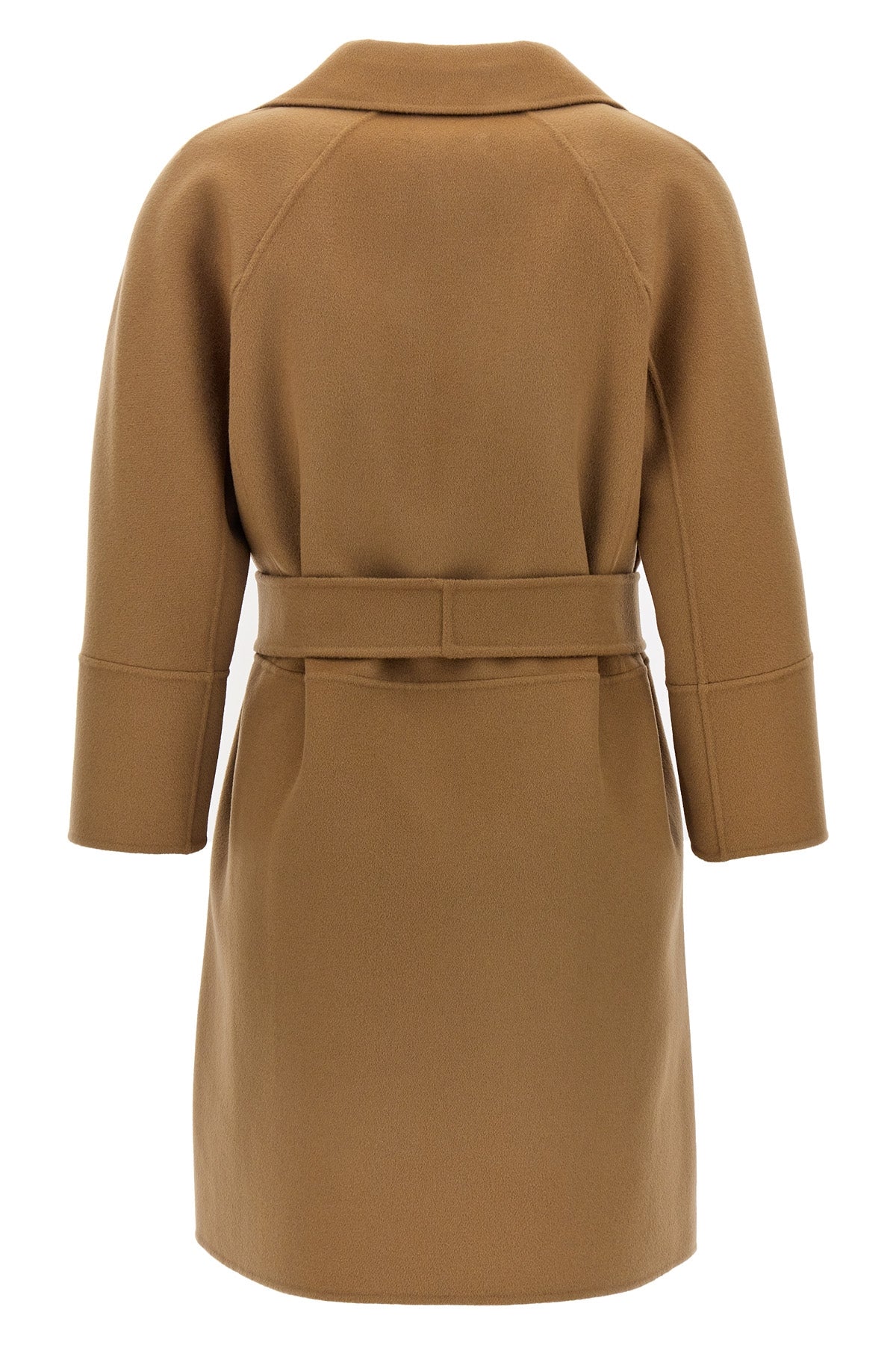 the arona coat by s max mara defines sartorial excellence through a cocoon ro