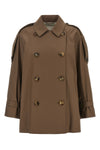 the max mara the cube caroline short trench coat redefines the codes of outerw