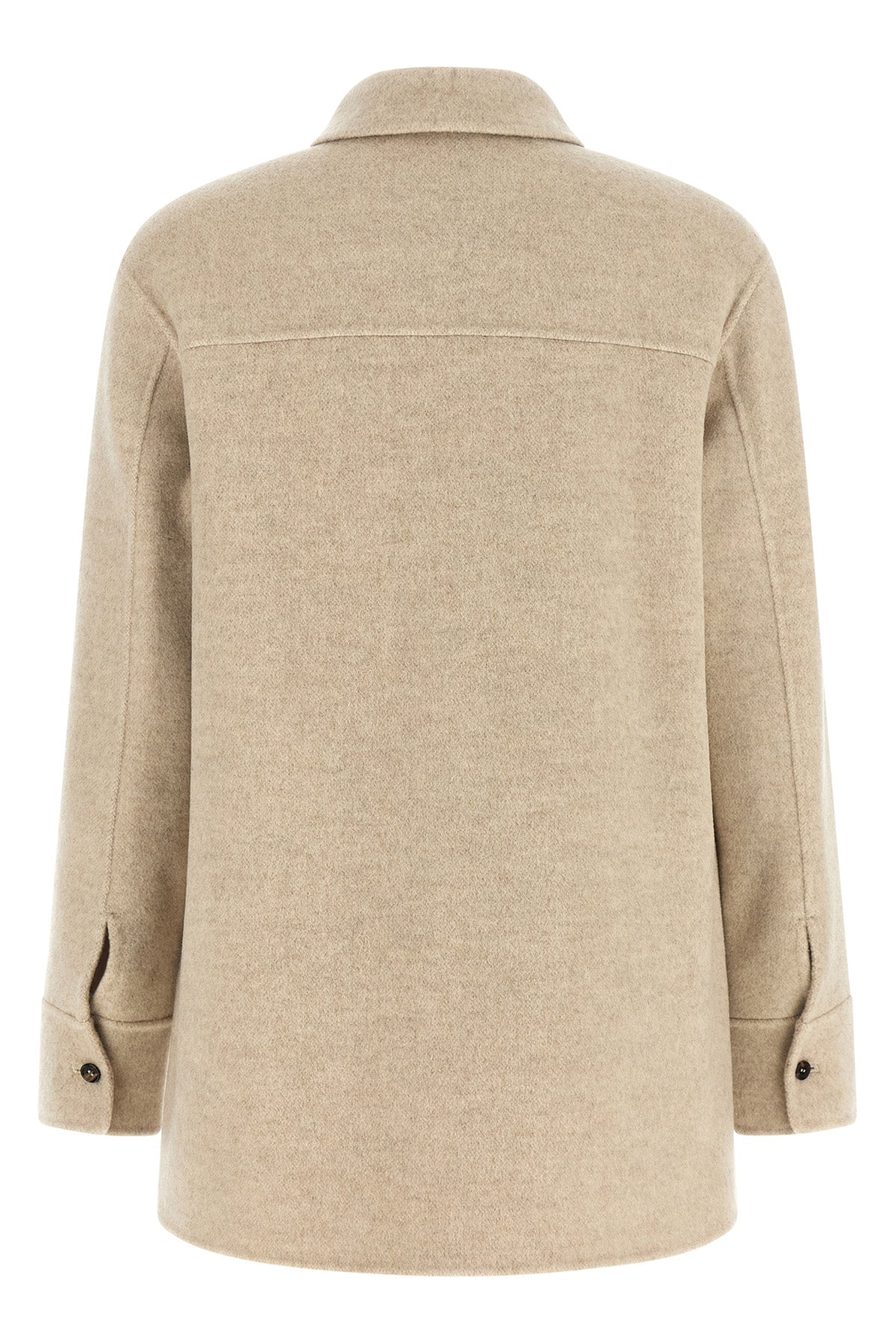 the s max mara cobalto shirt jacket redefines the concept of transitional out