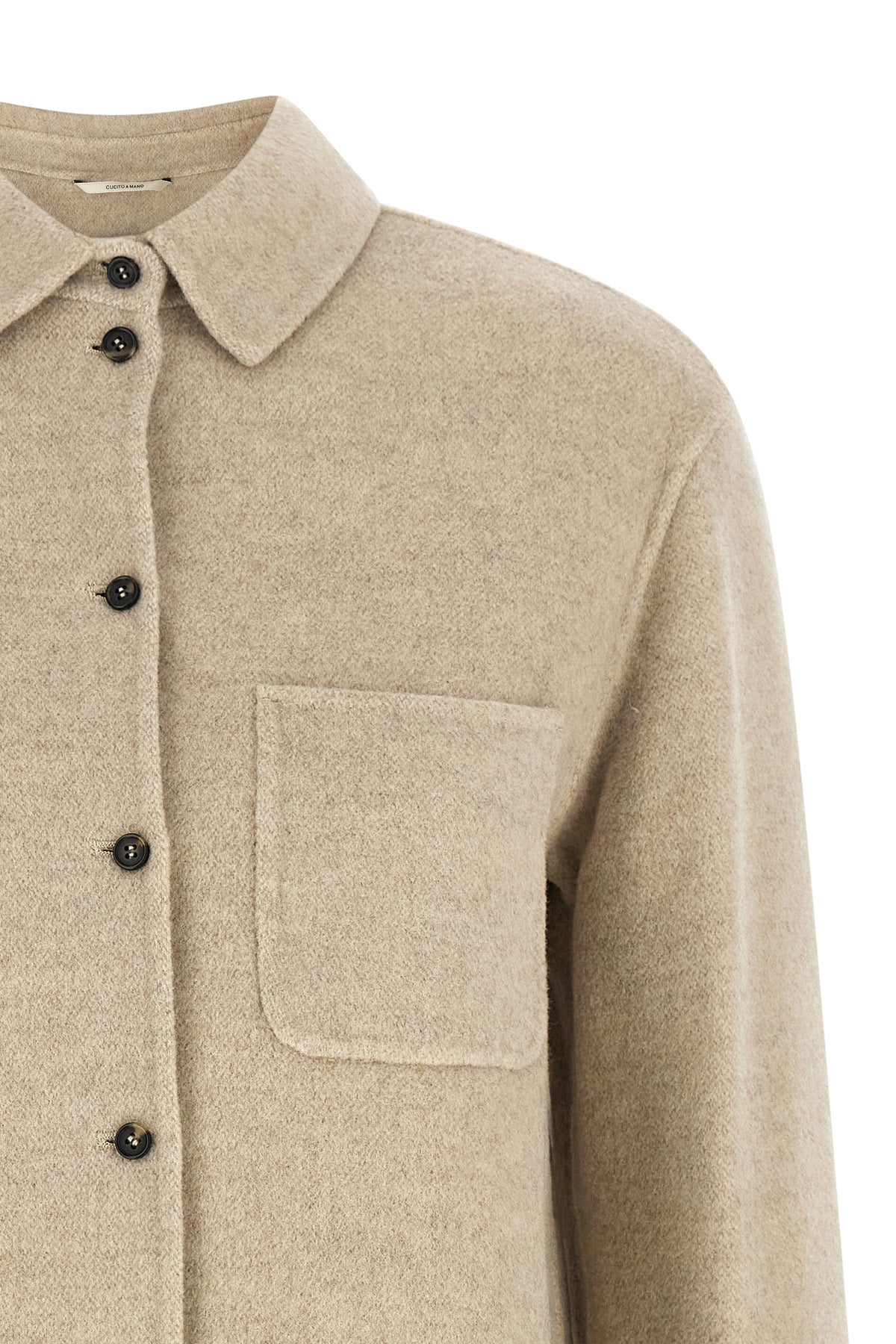 the s max mara cobalto shirt jacket redefines the concept of transitional out